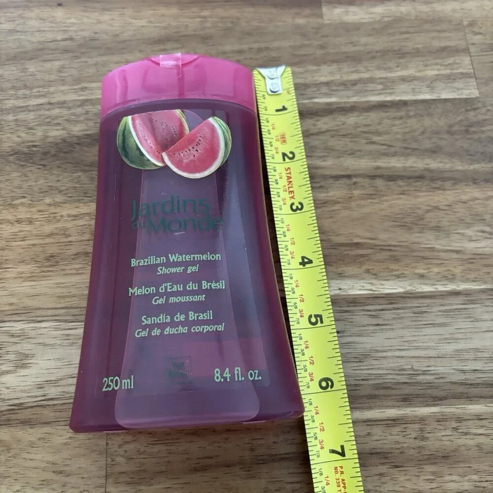 Yves Rocher Jardins du Monde Brazilian Watermelon Shower Gel 8.4 Oz / 250 ml New